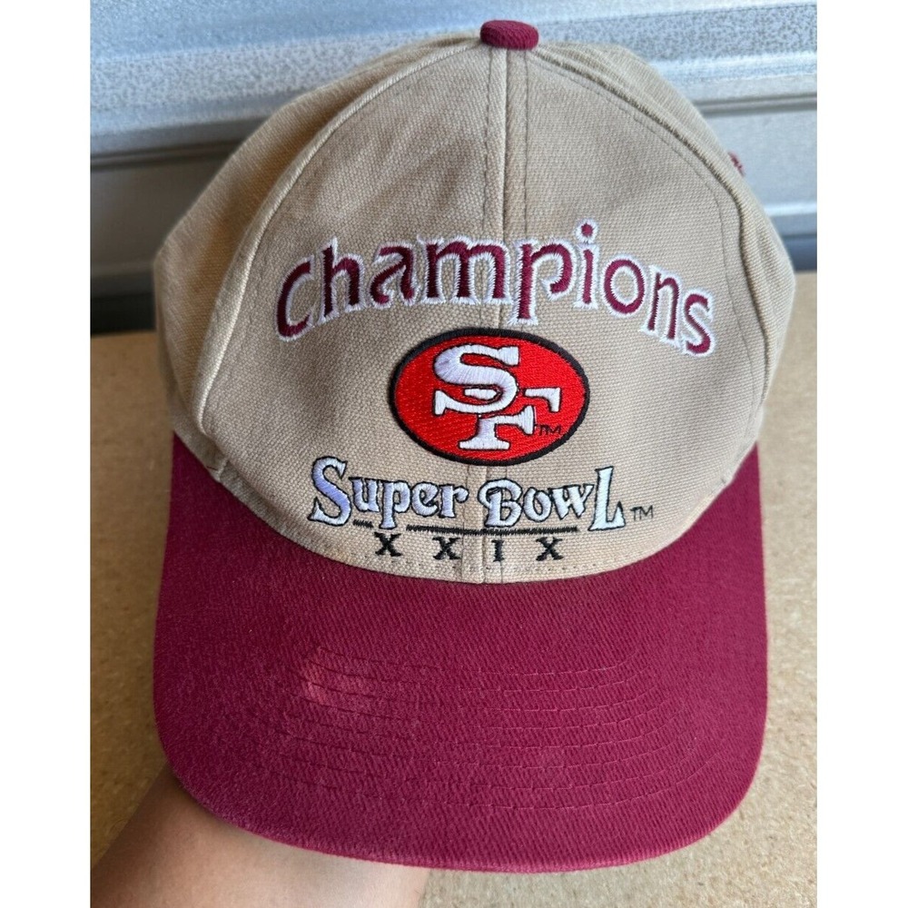 VTG San Francisco 49ers Hat Snapback Superbowl XXIX LOGO 7